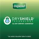 Depend FIT-FLEX Incontinence Underwear for Men, Maximum Absorbency, Disposable, Extra-Large, Grey, 48 Count (2 Packs of 24) 