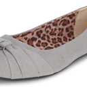 Epic Step Ballet Flats for Women Comfortable Flat Shoes for Women Dressy Casual Round Toe Flats (9.5, Grey)