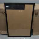 QOTIB Wood 17x24 Picture Frame Black for Wall Hanging, 17 x 24 Frame Photo Frame for Wall Horizontally or Vertically, Black, 1 Pack