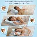 Cervical Neck Pillow for Pain Relief, Memory Foam Contour Orthopedic Pillow, Ergonomic Cooling Neck Support Pillow for Side Back Stomach Sleepers, Bed Pillow for Sleeping Comfort