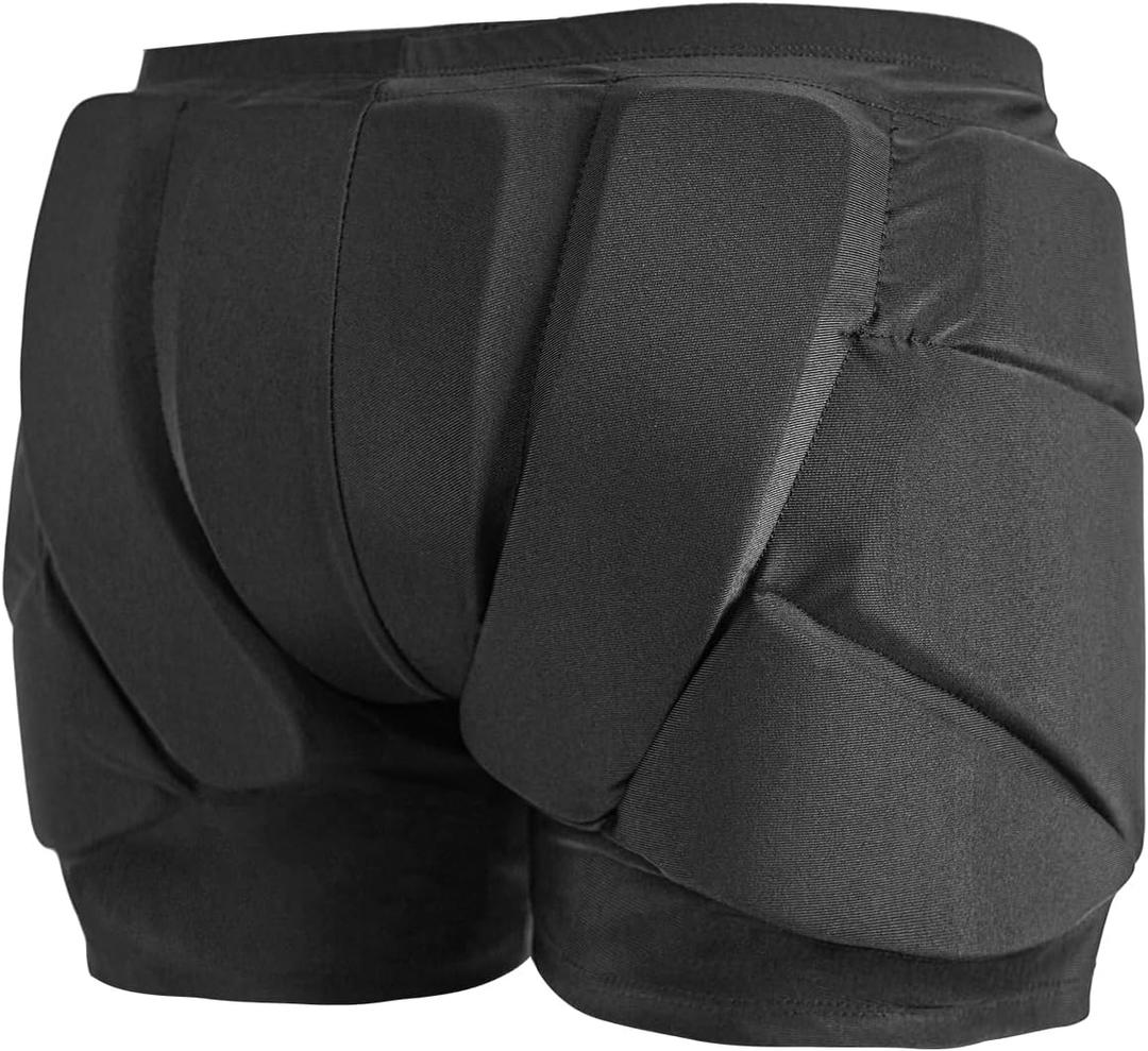 Snowboard Padded Shorts Impact Shorts for Snowboarding, Hip and Butt Pads for Skating, Snowboard Butt Pad for Kids Adult Medium