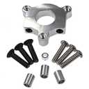 1"/1.5"(25mm/38mm) Silver CNC Adapter 32T Sprocket Fits 80cc Motorized Bicycle