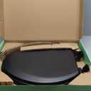 Elongated Toilet Seat Cover  PP Quick Release Flat Lid Toilet Seat, White Soft Close Design for Easy Cleaning & Comfortable Use