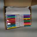 Yexiya 24 Set Christmas Coloring Craft Christmas Coloring Gift Bulk Color Your Own Card Santa Claus Elf Elk Penguin Craft Kits for Xmas Gifts Stocking Stuffers Prize Winter Party Favor DIY Activities