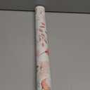 GeRRiT 17.7"x118.1" Sweet Girls Room Decor Peel and Stick Boho Pink Floral Peel Stick Wallpaper Contact Paper Removable Self Adhesive Flower Wallpaper for Walls Bedroom Home Decoration