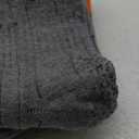 Heated Socks Rechargeable-Grey Orange L
