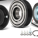 AC Compressor Clutch Kit with Pulley Coil Plate