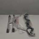 Pedal Exercise mini Exercise Bike for Leg and Arm Recovery Exercise Lightweight and Portable Floor Bike (Grey-01)