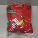 JOYIN Ugly Christmas Sweater Women Men Couples, LED Light Up Ugly Christmas Sweater Kids 2025 String Lights, Red