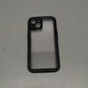 Red2Fire 2024 New for iPhone 14 Case Waterproof,[Built-in Screen Protector & Camera Protector][Full Body Shockproof][IP68 Underwater][Dustproof][Dropproof] Phone Case for iPhone 14 6.1" Black/Clear