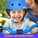 Kids Bike Helmet, Adjustable and Multi-Sport, from Toddler to Youth, 3 Sizes