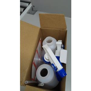 Plastic Spray Bottle, Empty Spray Bottles (2 Pack 24 Oz), All-Purpose Sprayer for Cleaning Solutions, Hair Spray, Bleach, Planting, BBQ, Mist & Stream Water Spraying Bottle with Adjustable Nozzle