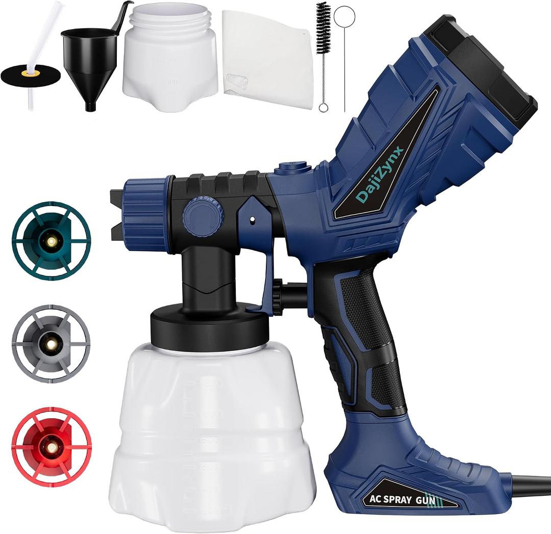 Paint Sprayer Tool 300W High Power Electric Spray Paint Gun Easy to Clean for Furniture Cabinets House Painting