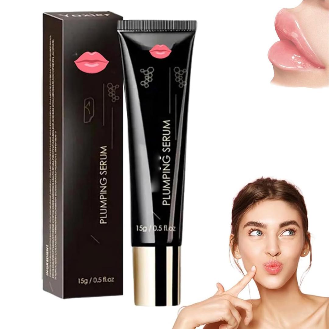 Lip Plumper Oil Instantly Volumising Increase Lip Elasticity Lip Plumper Gloss Long-lasting Moisturize Help Fade Dark Lip, Reduce Fine