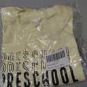 Kids Toddler Baby Boys Girls Back to School Shirt First Day of Preschool T-Shirt Short Sleeve Top (Beige)