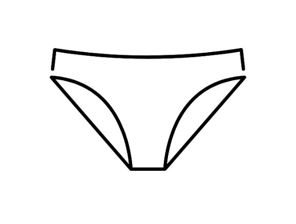 Women’s Satin Underwear Set – 4 Pack, Size S