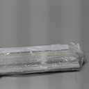 LazBlinds No Tools No Drill Cordless 1" Vinyl Mini Blinds, 100% Privacy S-Curve Blinds for Indoor Windows, Room Darkening Horizontal Window Blinds and Shades for Home, 30 1/2" W x 64" H, White