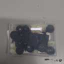 8 Sets Premium Stainless Steel License Plate Screws Kit, Rust-Proof & Anti-Rattle License Plate Bolts(Black)