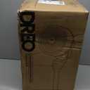 Dreo Fan for Bedroom, 80 Oscillating Standing Fan, 25dB Quiet, 80ft Pedestal Fans for Home Office, 90 Manual Vertical, 3 Speeds, Remote, 34-41" Adjustable Height, Air Circulator (Black)