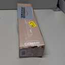 Conair Double Ceramic 1 -Inch Long Barrel Curling Iron, 1-Inch Barrel Creates Loose Curls, Hair Curler for Use on Medium & Long Hair, White/Rose Gold