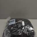 Homemate Heated Blanket Electric Throw - 50"x60" Heating Blanket Throw 1/2/4/6/8 Hours Auto-Off 10 Heat Levels Over-Heat Protection Soft Flannel Sherpa ETL Certification (05 - Black(striped))