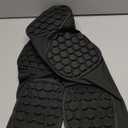 Mens Padded Compression Pants Football Girdles Athletic Leggings for Soccer Basketball Paintball Hockey (Large, Black)