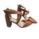 SM NEW YORK Color Cognac, 8 Size