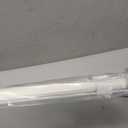 LazBlinds No Drill Cordless Zebra Blinds, 39" W x 48" H, White