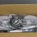 Heavy Duty Raised Toilet Seat 500lbs,Toilet Seat Risers for Seniors,Handicap Elevated Toilet Seat Adjusted Height & Width for Elderly, Pregnant, Fit Any Toilet (Oversize)