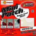 Stepsaver Products USA Made Mini Patch Smooth Wall Repair Kit. Repair Nail and Wall Anchor Sized Holes (1) Pack Provides 54 Small Hole Repair Patches.