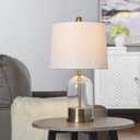 DI Sc Gold Glass Table Lamp