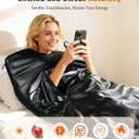 Infrared Sauna Blanket for Relaxation & Self-Care, Full Body Heat Therapy, 73“ x 31.6”