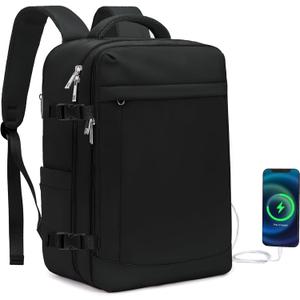 Lossga for Spirit Airlines Personal Item Bag 18x14x8 Inches Travel Bag Mens Travel Backpack for Women Fit Up to 17 inch Weekender Bags With Usb Charging Port Carry on Flight Approved
