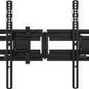 SANUS Extendable Tilting TV Wall Mount for 32”–90” TVs up to 110 lbs – 5.2” Extension for Easy Cable Access and Added Tilt, Tool-Free Tilt to Reduce Glare, Low Profile Design