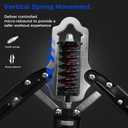 DERACY Chest Workout Equipment, Adjustable Forearm Strengthener, Carbon Steel Twister Arm Trainer, Upper Body Strength Trainer for Home Gym