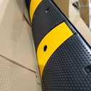 Rubber Speed Bump 6 Feet Rubber Driveway Modular Heavy Duty Speed 72.4 x 12 x 2.4 Inch Cable Protector Ramp for Garage Gravel Roads Asphalt Concrete, 6Ft-Speed Bump (2 pack 6ft speed hump)