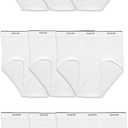 Fruit of the Loom Men's Cotton Briefs, Tag Free & Moisture Wicking, Assorted Color Multipacks (Large, 9 Pack - White)