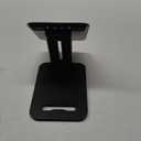 LISEN Tablet Stand for iPad Holder Desk Portable Monitor, Foldable Home Office Desk Accessories Kindle Stand Travel for iPad Holder Dorm College Essentials Fits Tabs iPhone 4-15.9" Black