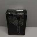 Hair Dryer, 150000RPM Ionic Blow Dryer - Fast Drying, Low Noise, Foldable Portable with Diffuser and Nozzle, Compact Mini for Women and Men, Home and Travel - Black