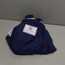 Biscaynebay Wrap Around Bed Skirts for Queen Beds 15" Drop, Navy Adjustable Elastic Dust Ruffles Easy Fit Wrinkle & Fade Resistant Silky Luxurious Fabric Machine Washable