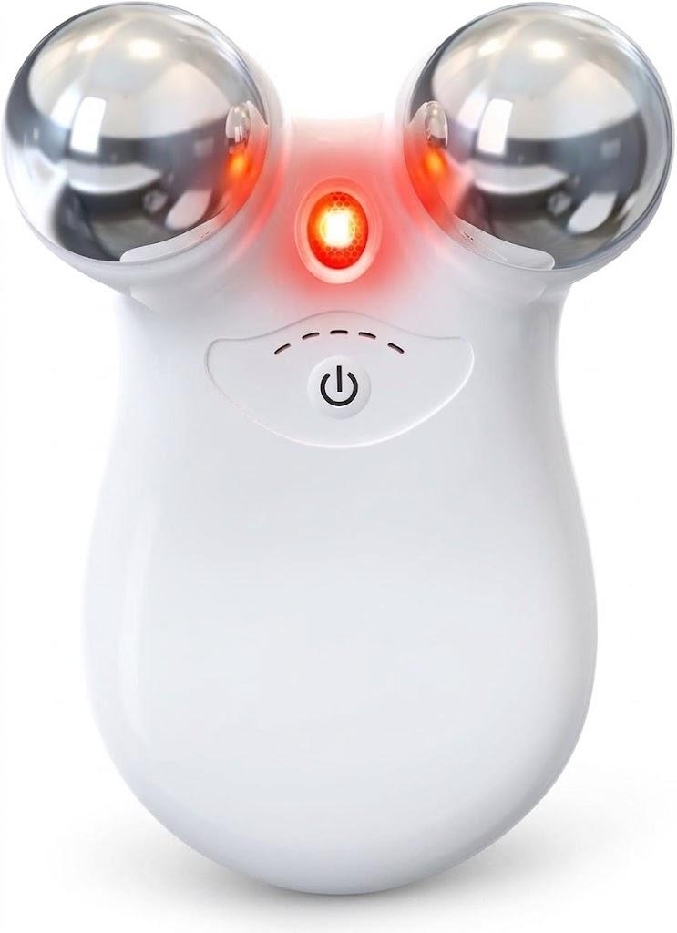 Microcurrent Facial Device,Latest Red Light Technology，Enhances The Ability to Lift The Face and Tighten The Skin，Facial Wrinkle Equipment，Smart Photon Micro-Current Device