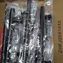 homdiy Black Drawer Pulls Cabinet Handles 10Pack - HD201BK Cabinet Door Handles 4-1/2 in Hole Centers Cabinet Hardware Modern Cabinet Pulls for Kitchen Cabintes