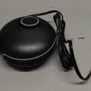 12V Car Heater & Cooler Fan, 150W Portable Auto Heater and Cooling Fan with 360 Rotatable Defrost Defogger for Windshield, Plug into Cigarette Lighter for Cars, Trucks, RV, Camping (Black)