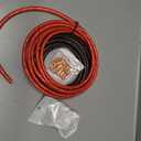 4 Gauge AWG Power/Ground Wire Cable 10 Ft Black+10 Ft Red, High Power Shielded CCA Soft Automotive Welding Battery Wiring Kit,for Car Audio Amp Speaker RV Trailer Marine Solar+ Lugs&Heat Shrink Tubes