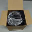 WANDER PLUS Travel Pillow, 100% Pure Memory Foam Travel Neck Pillow Airplane Neck Support Ergonomic Design Best for Sleeping Plane Car Train Office Flight for Adults Grey