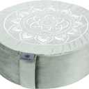 Florensi Meditation Cushion - Comfortable Floor Pillow - Traditional Tibetan Meditation Pillow with Beautiful Velvet Cover - Large Floor Cushion Seating for Adults - Premium Yoga Buckwheat Bolster, 
Size	Large
Item Dimensions L x W	16"L x 16"W