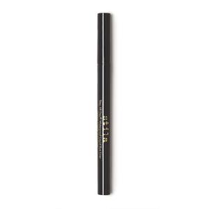 stila Waterproof Liquid Eye Liner, Stay All Day Makeup with Fine Brush Tip Lasting Satin Finish, Smudge-Proof & Transfer-Resistant (1 Count (Pack of 1), 07 Regular - Alloy)
