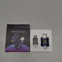 Wireless CarPlay Adapter, 2-in-1 Wired to Wireless CarPlay & Android Auto Adapter, Plug & Play, 5G WiFi/BT 5.0, Support iPhone iOS 10+ & Android 11+, Voice Control & Fast Connection