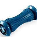 ChiFit Manual Foot Massager Roller for Plantar Fasciitis Relief, Portable Deep Tissue Muscle Massage Roller for Foot Arch and Heel Pain, Effective Reflexology Tool Relax The Nerves (Navy Blue) - Pack of 2