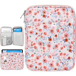 Dadanism 9-11 Inch Tablet Sleeve Bag Carrying Case for iPad (A16) 11th Gen 11", iPad 10th Gen 10.9" Air 5/4, i-Pad Air/Pro 11", i-Pad 9/8/7th, Galaxy Tab A9+ Plus 11", Remarkable 2 10.3", Spring Pink